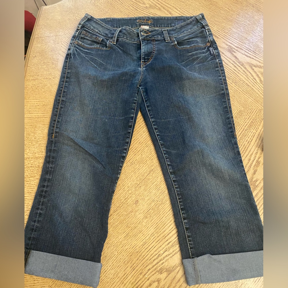 Silver jeans